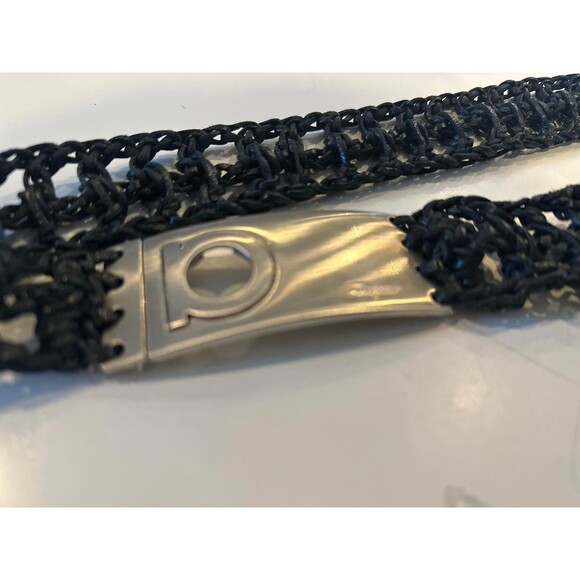 Salvatore Ferragamo Black Leather Belt Bag main image 4